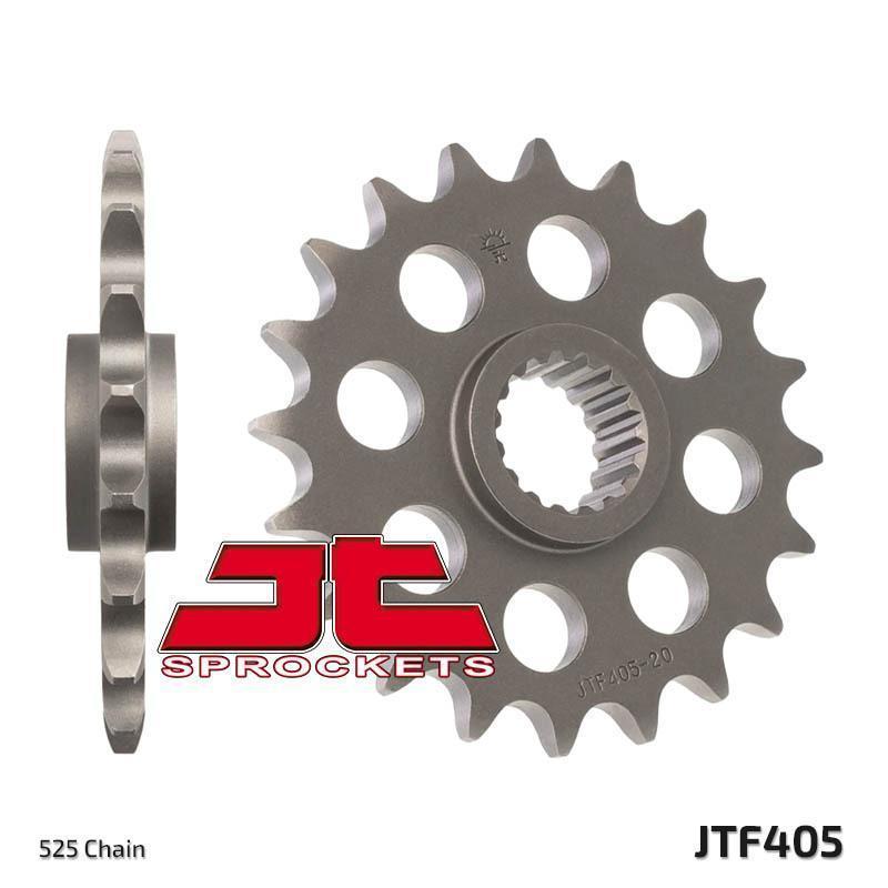 JT SPROCKETS JTF405.20 : Piñón JT SPROCKETS acero estándar 405 - Paso 525