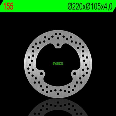 NG BRAKE DISC 155 : Disco de freno NG BRAKES redondo fijo