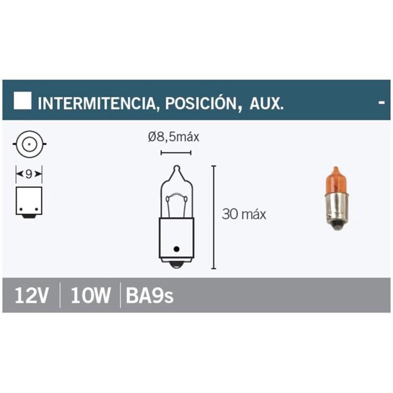 V PARTS G-012AOR : Caja de 10 lámparas 12Vx10W naranja