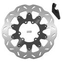 NG BRAKE DISC 724XK14 : Kit disco de freno sobredimensionado NG BRAKES ondulado flotante