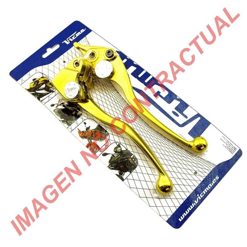 V PARTS TT-902C+TT-902B-G : Juego de manetas oro