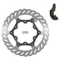 NG BRAKE DISC 1199XK09 : Kit disco de freno sobredimensionado NG BRAKES ondulado flotante