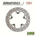 NG BRAKE DISC 1001 : Disco de freno NG BRAKES redondo fijo