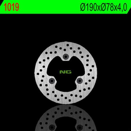 NG BRAKE DISC 1019 : Disco de freno NG BRAKES redondo fijo