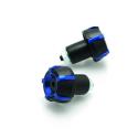 V PARTS CX799B052B : Contrapesos manillar V PARTS Spark Ø18mm negro/azul