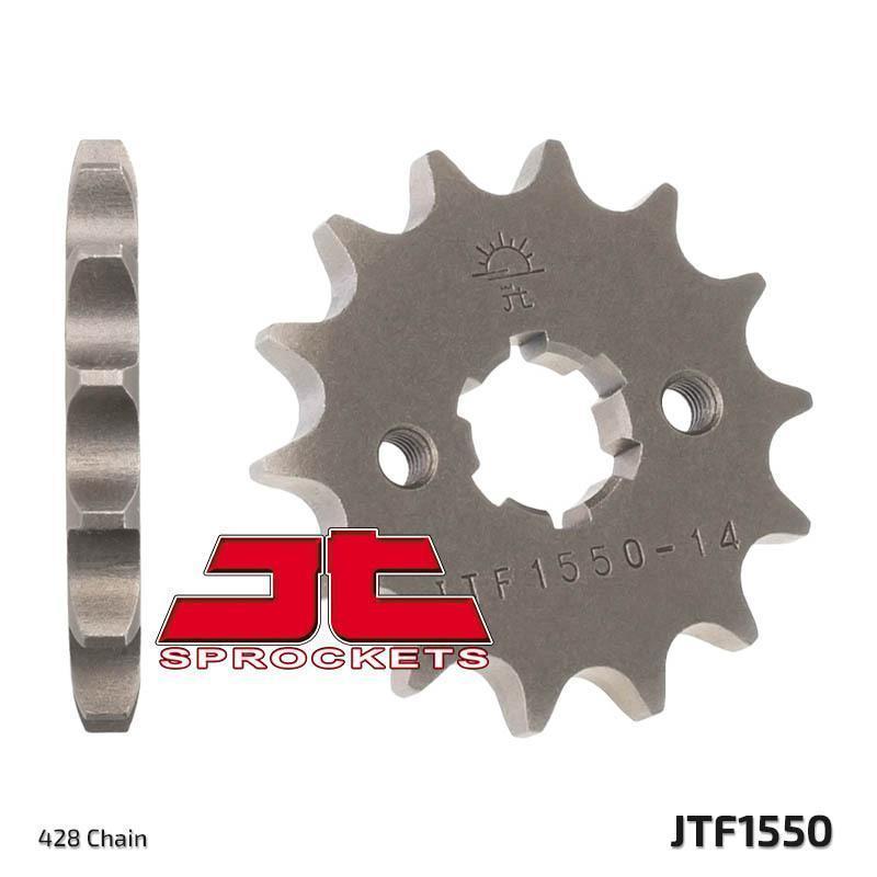 JT SPROCKETS JTF1550.14 : Piñón JT SPROCKETS acero estándar 1550 - Paso 428