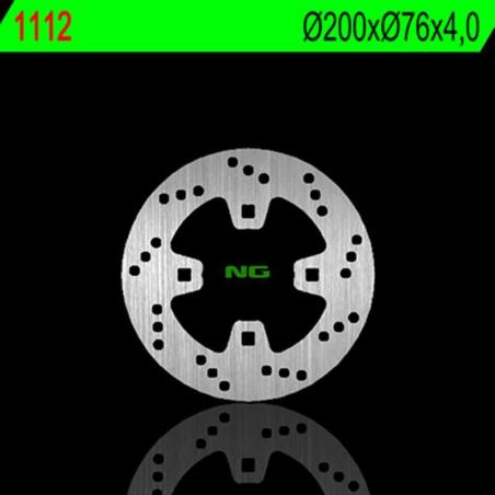 NG BRAKE DISC 1112 : Disco de freno NG BRAKES redondo fijo