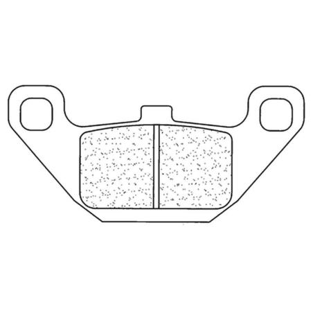 CL BRAKES 2285RX3 : Juego de pastillas sinterizadas CL BRAKES (2285RX3)