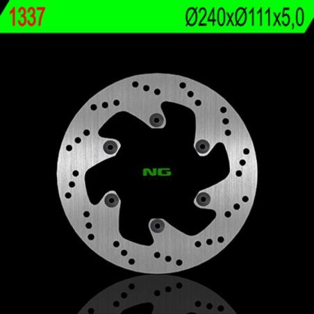 NG BRAKE DISC 1337 : Disco de freno NG BRAKES redondo fijo