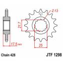 JT SPROCKETS JTF1298.17 : Piñón JT SPROCKETS acero estándar 1298 - Paso 428