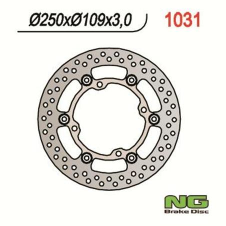 NG BRAKE DISC 1031/OLD : Disco de freno NG BRAKES redondo flotante