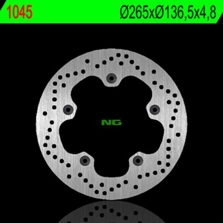 NG BRAKE DISC 1045 : Disco de freno NG BRAKES redondo fijo