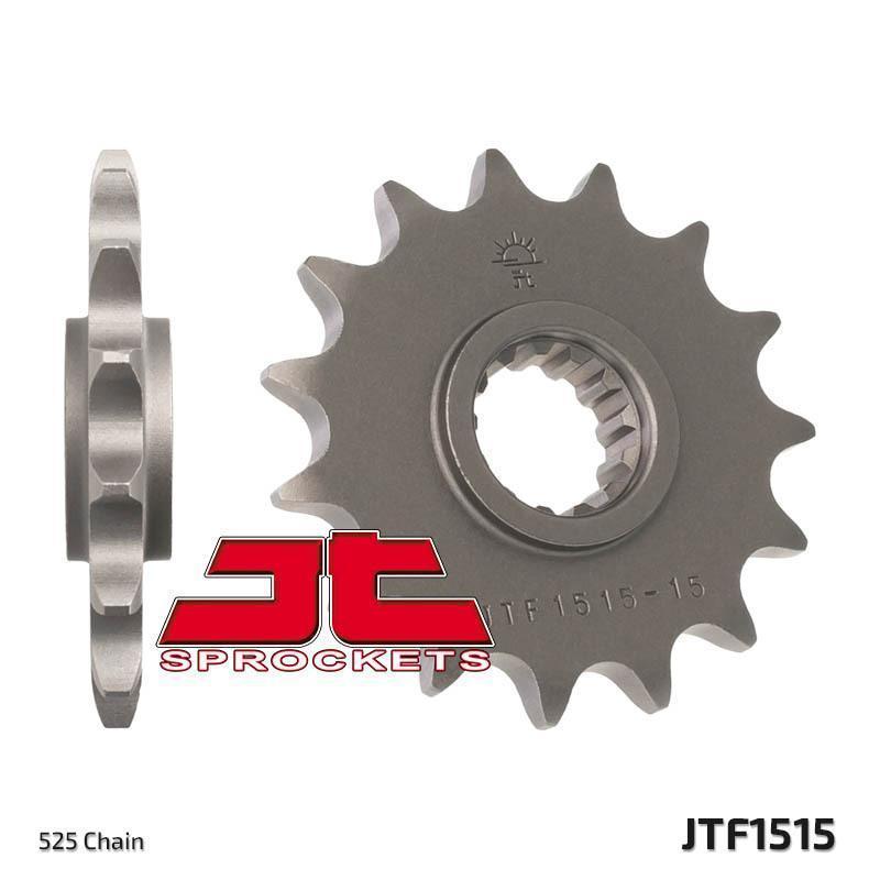 JT SPROCKETS JTF1515.15 : Piñon JT 1515 de acero con 15 dientes