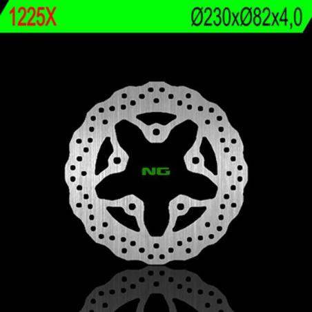 NG BRAKE DISC 1225X : Disco de freno NG BRAKES ondulado fijo