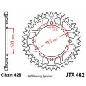 JT SPROCKETS JTA462.51 : Corona JT SPROCKETS aluminio ultraligera autolimpiable 462 - Paso 428