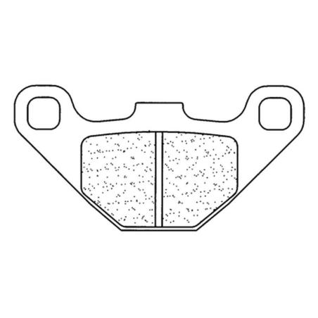 CL BRAKES 2466MX10 : Juego de pastillas sinterizadas CL BRAKES (2466MX10)