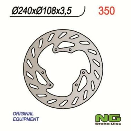 NG BRAKE DISC 350 : Disco de freno NG BRAKES redondo fijo