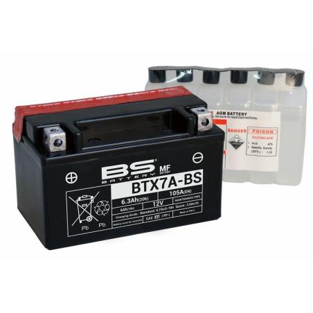 BS BATTERY 300619 : Batería BS BATTERY BTX7A-BS