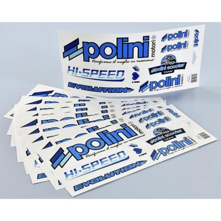 POLINI 225.020 : Juego de adhesivos POLINI Blue Line