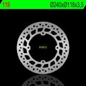 NG BRAKE DISC 119 : Disco de freno NG BRAKES redondo fijo