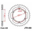 JT SPROCKETS JTR459.52 : Corona JT SPROCKETS acero estándar 459 - Paso 428