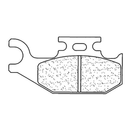 CL BRAKES 1102X59 : Juego de pastillas sinterizadas CL BRAKES (1102X59)