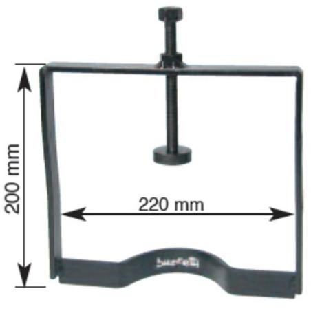 BUZZETTI 5656 : Herramienta para comprobar muelles de embrague. Motores 300/500. 220 ancho Max.