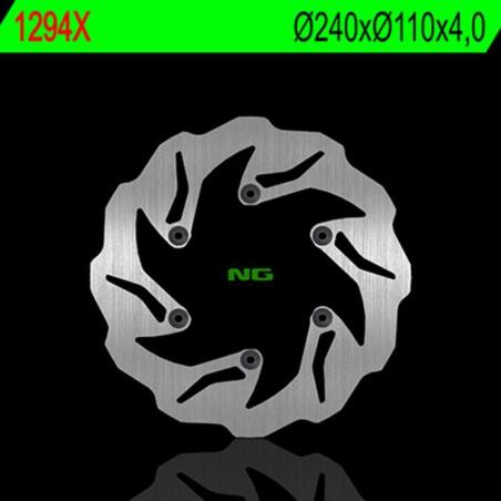 NG BRAKE DISC 1294X : Disco de freno NG BRAKES ondulado fijo