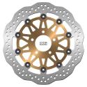 NG BRAKE DISC 120X : Disco de freno NG BRAKES ondulado flotante