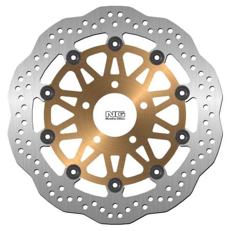 NG BRAKE DISC 120X : Disco de freno NG BRAKES ondulado flotante