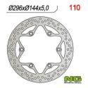 NG BRAKE DISC 110 : Disco de freno NG BRAKES redondo fijo