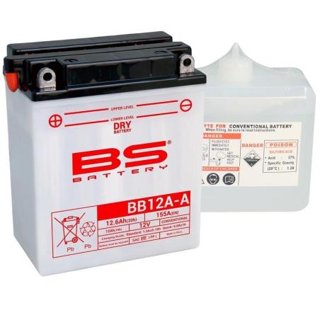 BS BATTERY 310561 : Batería BS BATTERY BB12A-A (Fresh Pack)