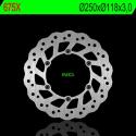 NG BRAKE DISC 675X : Disco de freno NG BRAKES ondulado fijo