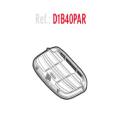 SHAD D1B40PAR : PLATINA UNIVERSAL SH39-40-44-45-46-47