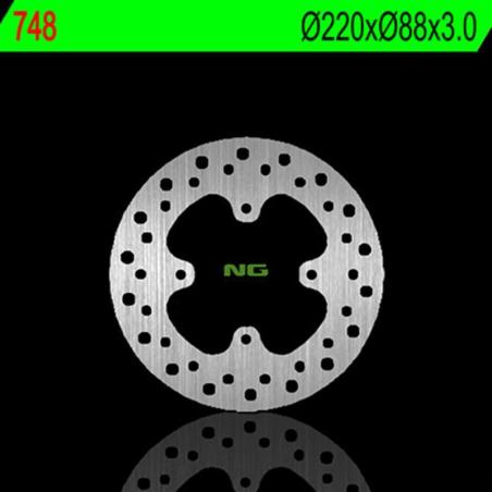 NG BRAKE DISC 748 : Disco de freno NG BRAKES redondo fijo