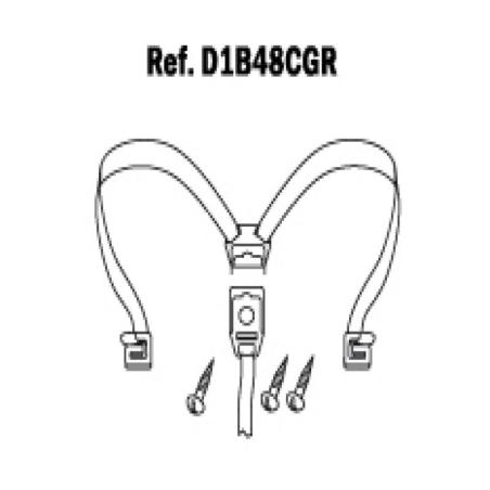 SHAD D1B48CGR : RE.CJT.CIERRE/GOMA/TIRA 48