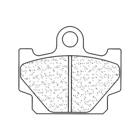 CL BRAKES 2802S4 : Juego de pastillas sinterizadas CL BRAKES (2802S4)