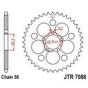 JT SPROCKETS JTR7086.48 : Corona JT 7086 de acero con 48 dientes