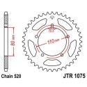 JT SPROCKETS JTR1075.39 : Corona JT 1075 de acero con 39 dientes