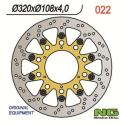 NG BRAKE DISC 022 : Disco de freno NG BRAKES redondo flotante