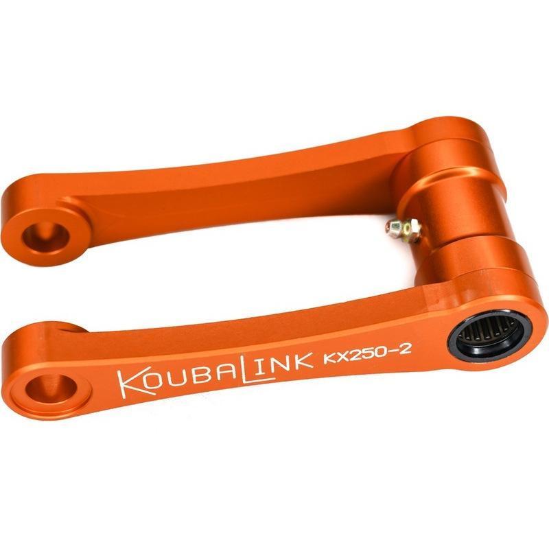 KOUBALINK KX250-2 : Kit de bajada KOUBALINK (41.3 mm) naranja - Kawasaki KX250