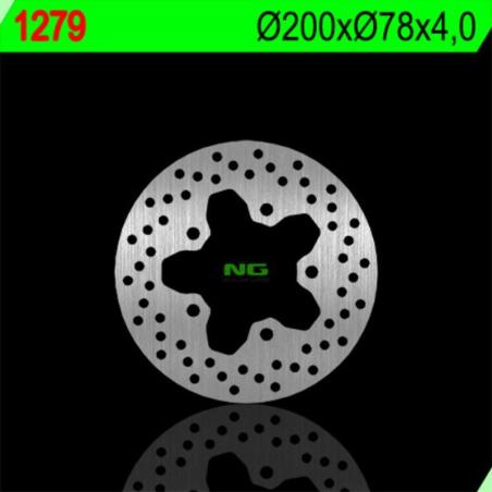 NG BRAKE DISC 1279 : Disco de freno NG BRAKES redondo fijo