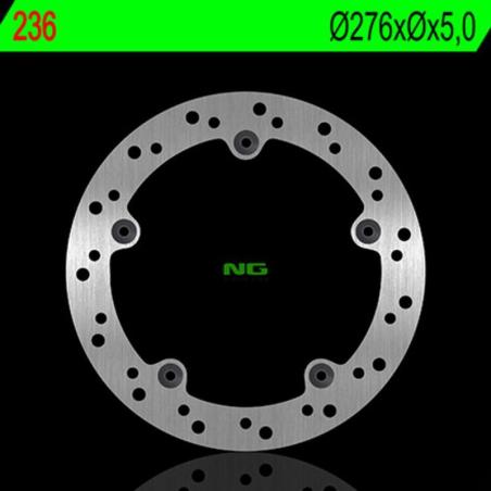 NG BRAKE DISC 236 : Disco de freno NG BRAKES redondo fijo