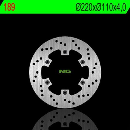 NG BRAKE DISC 189 : Disco de freno NG BRAKES redondo fijo