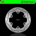 NG BRAKE DISC 208 : Disco de freno NG BRAKES redondo fijo