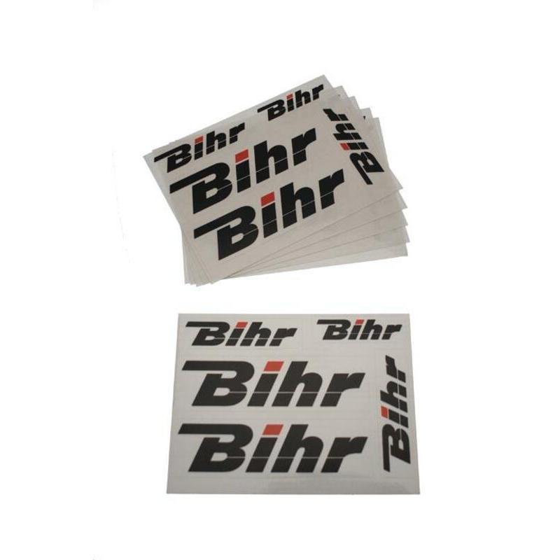 BIHR 980211 : Hoja de Adhesivos BIHR Negro