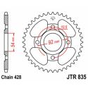 Corona plato transmision trasero