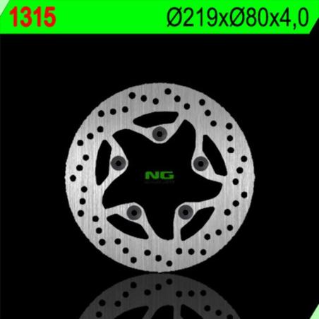 NG BRAKE DISC 1315 : Disco de freno NG BRAKES redondo fijo