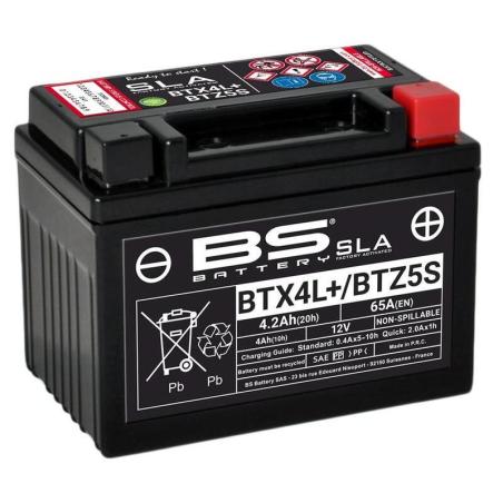 BS BATTERY 300669 : Batería BS BATTERY SLA BTX4L+ / BTZ5S (FA)