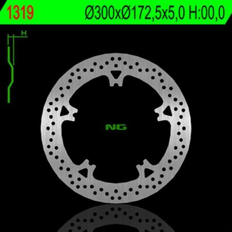 NG BRAKE DISC 1319 : Disco de freno NG BRAKES redondo flotante